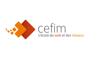 Logo Cefim L'école du web et des réseaux